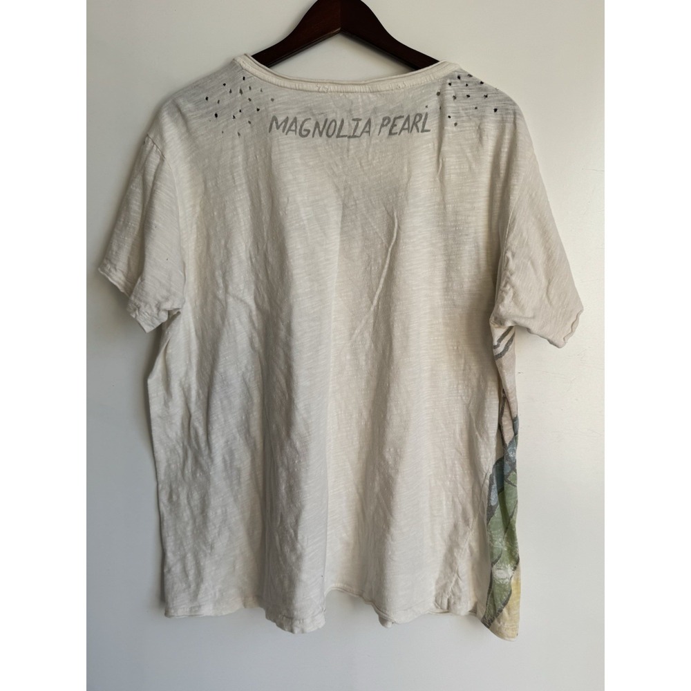 Magnolia Pearl Rainbow Vision Dylan Tee Oversized Short Sleeve Glasses Stars Art - Picture 7 of 13